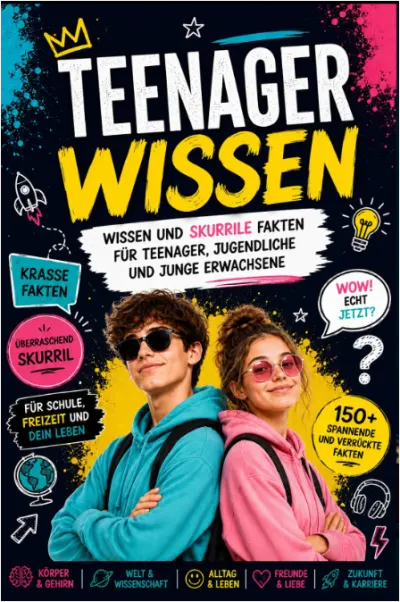 Teenagerwissen – Wissen, skurrile Fakten und Gedanken für Teenager